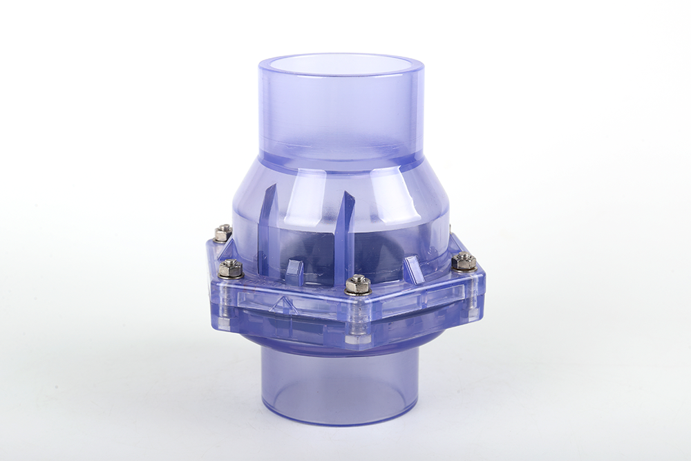 顺平透明翻板式止回阀